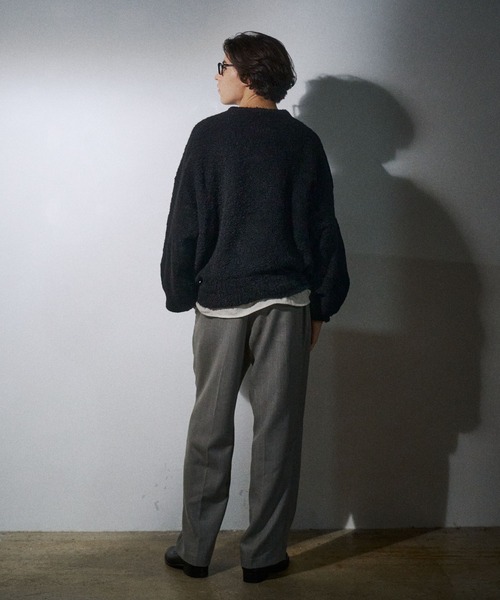 THE BOLDMAN（ザ ボールドマン）の「2tuck Pinstripe Slacks / ツータックピンストライプスラックス（スラックス・メンズ・ライトグレー/ライトベージュ・LARGE/MEDIUM）」の10枚目の写真