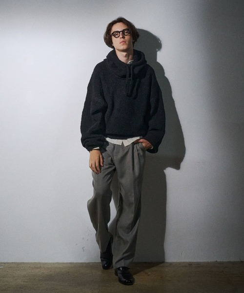 THE BOLDMAN（ザ ボールドマン）の「2tuck Pinstripe Slacks / ツータックピンストライプスラックス（スラックス・メンズ・ライトグレー/ライトベージュ・LARGE/MEDIUM）」の13枚目の写真