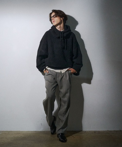 THE BOLDMAN（ザ ボールドマン）の「2tuck Pinstripe Slacks / ツータックピンストライプスラックス（スラックス・メンズ・ライトグレー/ライトベージュ・LARGE/MEDIUM）」の16枚目の写真