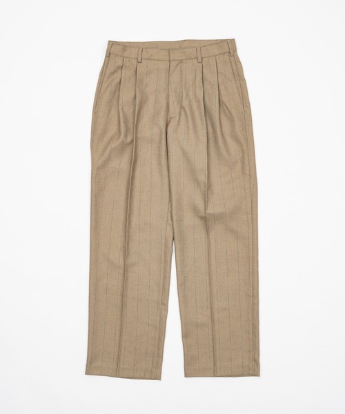 THE BOLDMAN（ザ ボールドマン）の「2tuck Pinstripe Slacks / ツータックピンストライプスラックス（スラックス・メンズ・ライトグレー/ライトベージュ・LARGE/MEDIUM）」の20枚目の写真