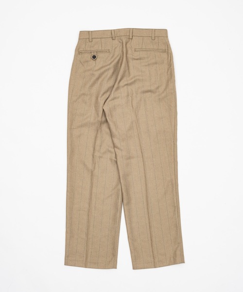 THE BOLDMAN（ザ ボールドマン）の「2tuck Pinstripe Slacks / ツータックピンストライプスラックス（スラックス・メンズ・ライトグレー/ライトベージュ・LARGE/MEDIUM）」の22枚目の写真