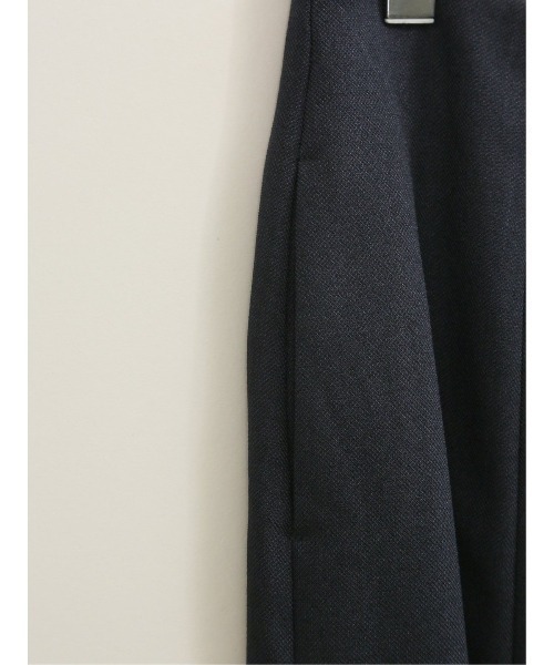 m.f.editorial（エムエフエディトリアル）の「【ストレッチ ウォッシャブル】m.f.エディトリアル レディース シャーク フレアースカート 紺(セットアップ可能)（スーツスカート・レディース・ネイビー・S/MEDIUM/LARGE）」の8枚目の写真