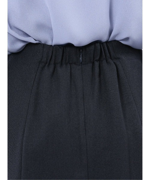 m.f.editorial（エムエフエディトリアル）の「【ストレッチ ウォッシャブル】m.f.エディトリアル レディース シャーク フレアースカート 紺(セットアップ可能)（スーツスカート・レディース・ネイビー・S/MEDIUM/LARGE）」の16枚目の写真