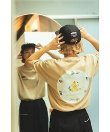 fennica | 【COLLABORATION】MOOMIN ARABIA / スノークのおじょうさん プレート Tシャツ(Tシャツ/カットソー)