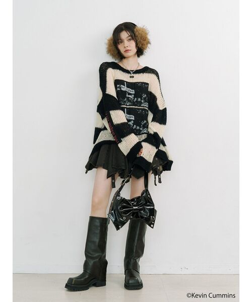 KevinCummins×jouetie】フォトローゲージニット（ニット/セーター