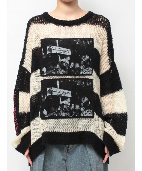 タグ付き新品【KevinCummins×jouetie】フォトローゲージニット KevinCummins×jouetie】フォトローゲージニット（ニット/セーター