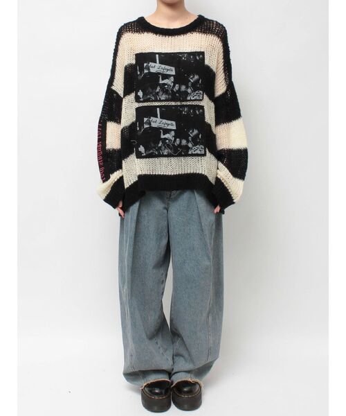 jouetie(ジュエティ)の「【KevinCummins×jouetie】フォトローゲージニット(ニット/セーター・レディース・ブルー/ピンク/その他1・MEDIUM)」の16枚目の写真