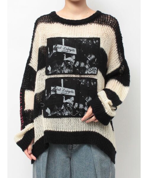 jouetie(ジュエティ)の「【KevinCummins×jouetie】フォトローゲージニット(ニット/セーター・レディース・ブルー/ピンク/その他1・MEDIUM)」の22枚目の写真