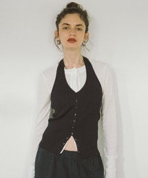 HANNE | ホルターネックニットベスト(ニット/セーター)