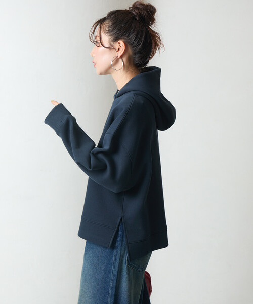 FREAK'S STORE(フリークスストア)の「限定展開 ダンボール スウェット パーカー(パーカー・レディース・ブラック/グレー/ベージュ/オフホワイト/グリーン/ネイビー・フリ-)」の20枚目の写真