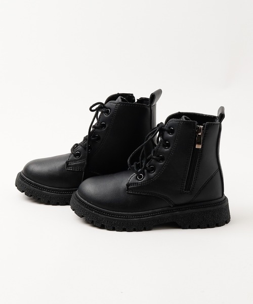 URBAN CHERRY(アーバンチェリー)の「レースアップショートブーツ(ブーツ・キッズ・ブラック・19.0cm/18.0cm/22.0cm/21.0cm/20.0cm)」の5枚目の写真