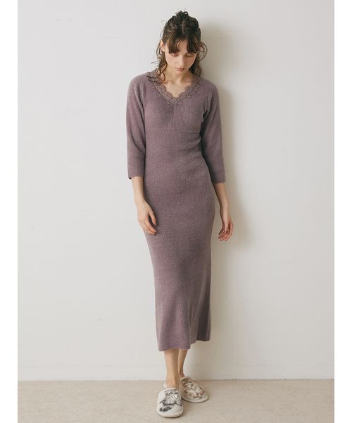 Warm Misty】ニットワンピース（ルームウェア/パジャマ）｜SNIDEL HOME