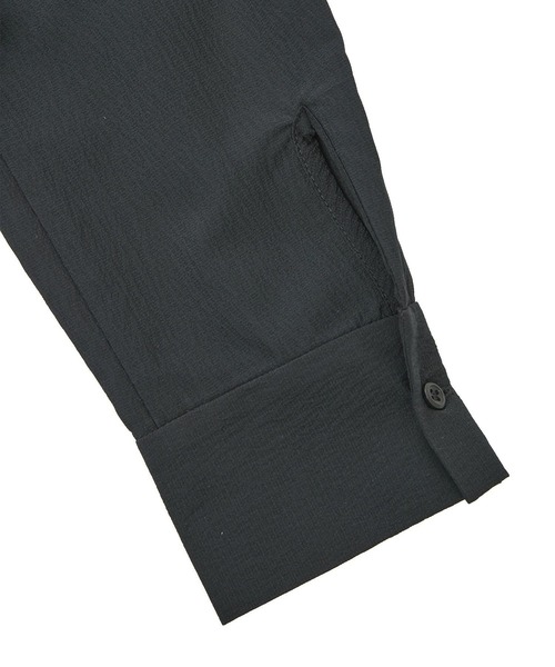 earth music&ecology（アースミュージックアンドエコロジー）の「フリルセーラーカラーブラウス（シャツ/ブラウス・レディース・ピンク/オフホワイト/ブラック・FREE）」の4枚目の写真