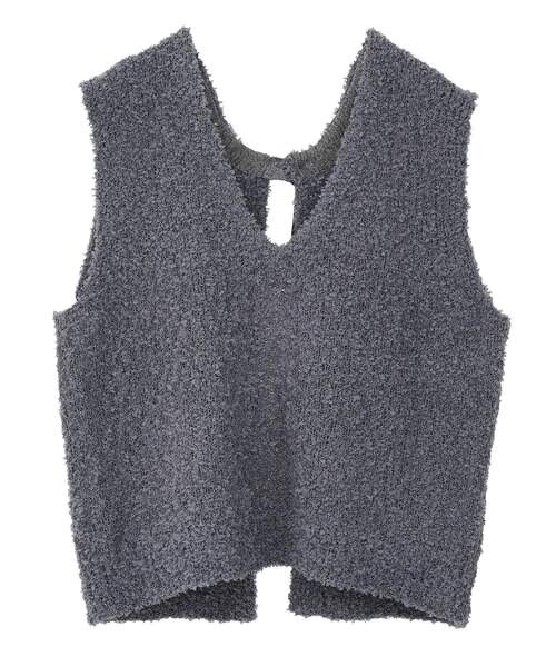 AMERICAN HOLIC(アメリカンホリック)の「テープヤーンバックシャンベスト(ベスト・レディース・アイボリー/チャコールグレー/ベージュ・L/M)」の14枚目の写真