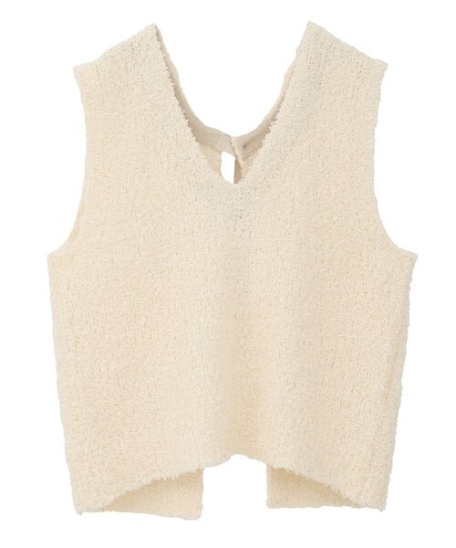 AMERICAN HOLIC(アメリカンホリック)の「テープヤーンバックシャンベスト(ベスト・レディース・アイボリー/チャコールグレー/ベージュ・L/M)」の15枚目の写真