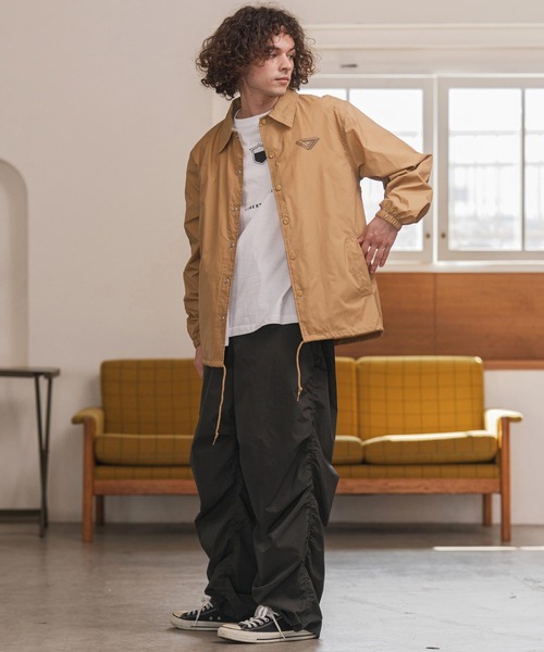 CAMBIO(カンビオ)の「mp14163- シャーリングワイドパンツ(その他パンツ・メンズ・ブラック/カーキ・M/L)」の11枚目の写真