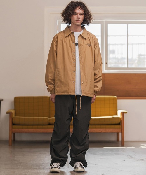 CAMBIO(カンビオ)の「mp14163- シャーリングワイドパンツ(その他パンツ・メンズ・ブラック/カーキ・M/L)」の12枚目の写真