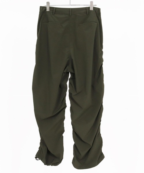 CAMBIO(カンビオ)の「mp14163- シャーリングワイドパンツ(その他パンツ・メンズ・ブラック/カーキ・M/L)」の15枚目の写真
