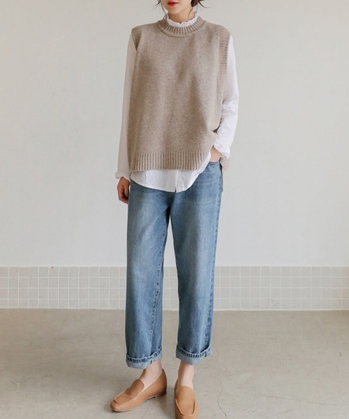 ONEP STAR（ワンピスター）の「フリルネックシャツ（シャツ/ブラウス・レディース・ホワイト/ホワイト系その他・SMALL/MEDIUM/LARGE/X-LARGE）」の4枚目の写真