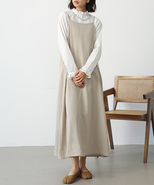 ONEP STAR（ワンピスター）の「フリルネックシャツ（シャツ/ブラウス・レディース・ホワイト/ホワイト系その他・SMALL/MEDIUM/LARGE/X-LARGE）」の6枚目の写真