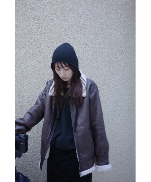 セール】フェイクムートンボアブルゾン（ブルゾン）｜Ungrid（アン