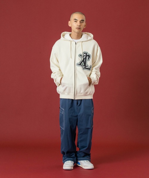XLARGE（エクストララージ）の「STITCHED CARGO PANTS（カーゴパンツ・メンズ・ブラック/ネイビー/ベージュ・36inch/34inch/32inch/30inch）」の8枚目の写真