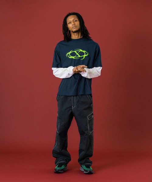 XLARGE（エクストララージ）の「STITCHED CARGO PANTS（カーゴパンツ・メンズ・ブラック/ネイビー/ベージュ・36inch/34inch/32inch/30inch）」の14枚目の写真