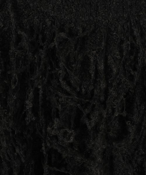 JEANASIS（ジーナシス）の「ループフリンジショートプルオーバー/599692（ニット/セーター・レディース・ブラック/グレー/アイボリー/ブラウン系その他/ブルー・FREE）」の19枚目の写真