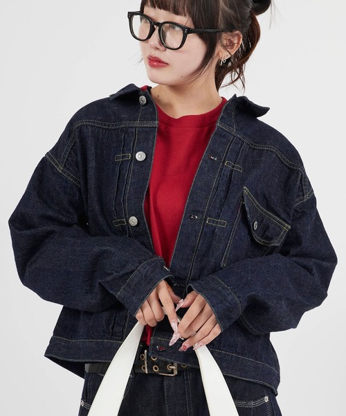 REMI RELIEF/レミレリーフ 12oz SELVEDGE DENIM 1st JKT デニム