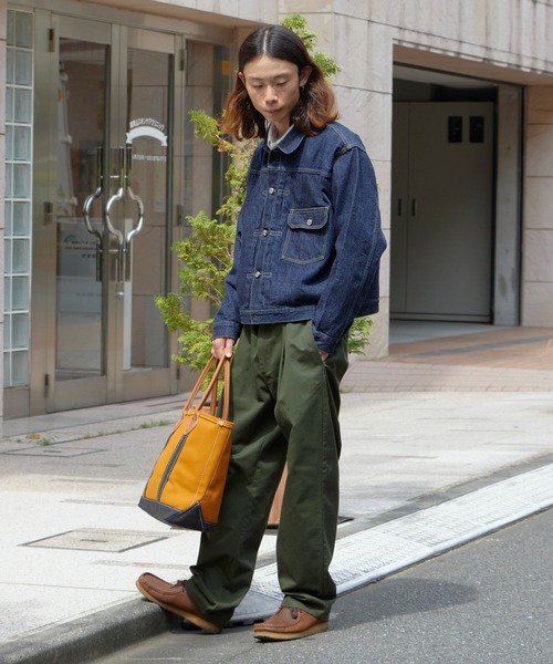 REMI RELIEF（レミレリーフ）の「REMI RELIEF/レミレリーフ 12oz SELVEDGE DENIM 1st JKT デニムジャケット（デニムジャケット・メンズ・ブルー・XL/L/M）」の19枚目の写真