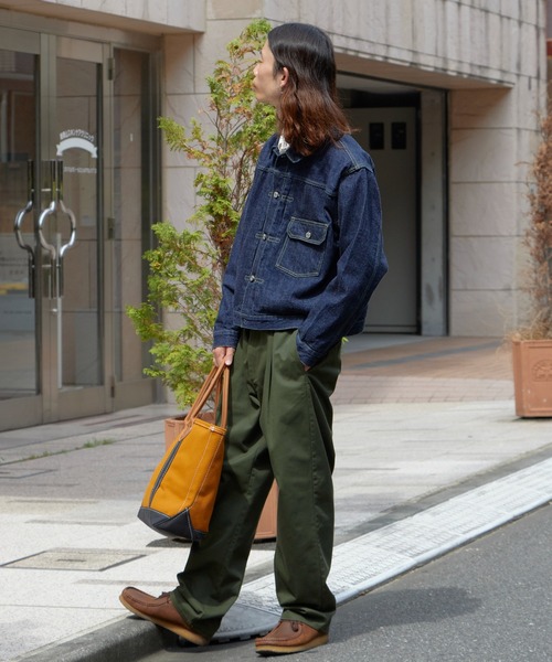 REMI RELIEF（レミレリーフ）の「REMI RELIEF/レミレリーフ 12oz SELVEDGE DENIM 1st JKT デニムジャケット（デニムジャケット・メンズ・ブルー・XL/L/M）」の20枚目の写真