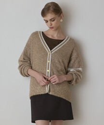 Diagram | グリッターニットカーディガン(カーディガン/ボレロ)