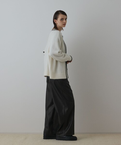 Diagram（ダイアグラム）の「グリッターニットカーディガン（カーディガン/ボレロ・レディース・グレー/ホワイト/ベージュ・36）」の11枚目の写真