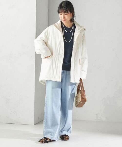 セール】〈手洗い可能〉IMBOTEX 中綿 ミディ ジャケット（その他