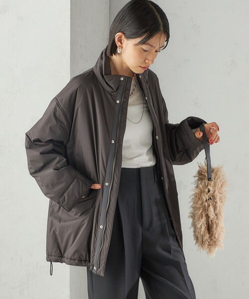 手洗い可能〉IMBOTEX 中綿 ミディ ジャケット（その他アウター