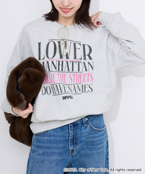 GOOD ROCK SPEED/グッドロックスピード SLOBE別注 NYCスウェット