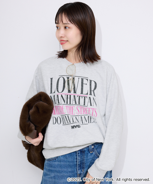 GOOD ROCK SPEED/グッドロックスピード SLOBE別注 NYCスウェット