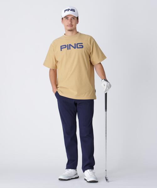PING APPAREL】全方向ストレッチTCツイル5ポケットストレートパンツ