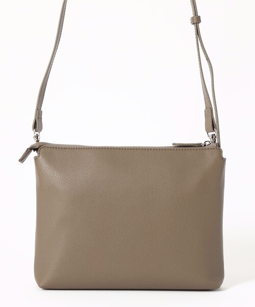 MACKINTOSH PHILOSOPHY（ﾏｯｷﾝﾄｯｼｭ ﾌｨﾛｿﾌｨｰ）の「シンセティックシュリンクレザー 2WAYショルダーバッグ（ショルダーバッグ・メンズ・ブラック/グレー系その他2・FREE）」の8枚目の写真