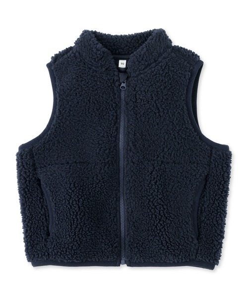 ベビー ボアフリースベスト（ベスト）｜無印良品（ムジルシリョウヒン
