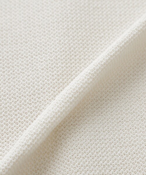 MACKINTOSH PHILOSOPHY(マッキントッシュ フィロソフィー)の「14G カノコ風ジャカード ドライバーズニット(カーディガン/ボレロ・メンズ・ダークネイビー/ライトベージュ・40/38)」の11枚目の写真