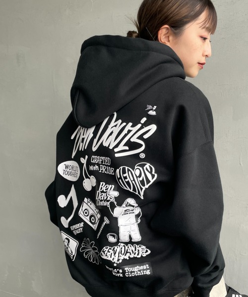 WEB限定】[BEN DAVIS/ベンデイビス] SELECTION 発泡プリント