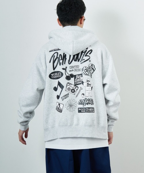 WEB限定】[BEN DAVIS/ベンデイビス] SELECTION 発泡プリント