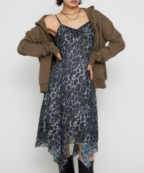 RANDOM HEM LEO CAMI ワンピース