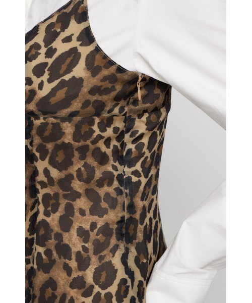 LAGUA GEM（ラグアジェム）の「RANDOM HEM LEO CAMI ワンピース（ワンピース・レディース・グレー/ブラウン・SMALL/MEDIUM）」の19枚目の写真