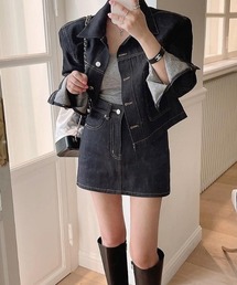 ミニ デニム デニムスカート ジャケット/アウター」に該当する