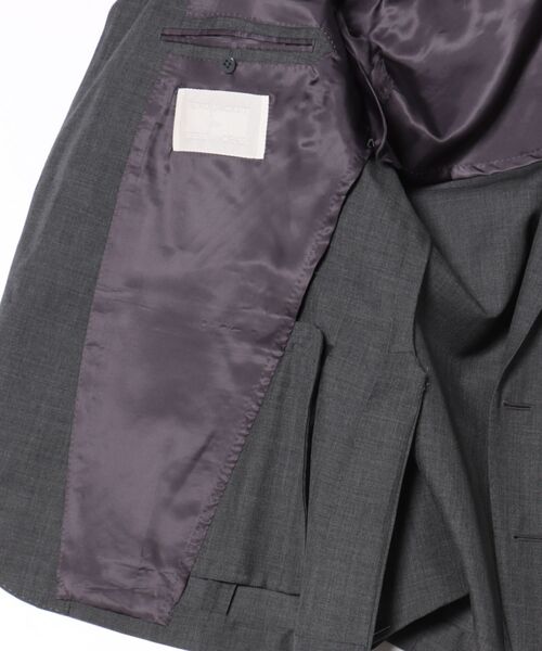 DESIGNWORKS（デザインワークス）の「【リングジャケット×デザインワークス】2ボタンジャケット（セットアップ・メンズ・ライトグレー/チャコールグレー・44/46/48/50/52）」の4枚目の写真