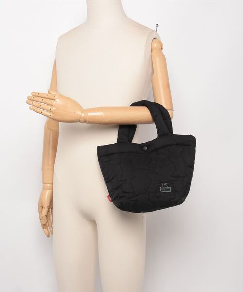 CHUMS(チャムス)の「CHUMS/チャムス ブービーステッチミニトートバッグ Booby Stitch Mini Tote Bag(バックパック/リュック・レディース・ブラック/オリーブ/オレンジ・FREE)」の6枚目の写真