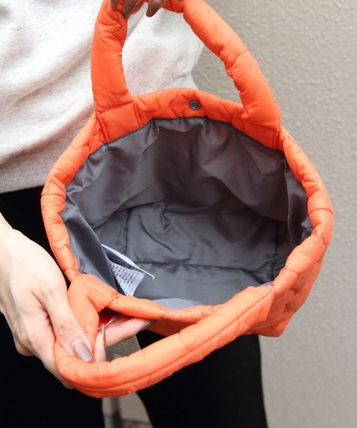 CHUMS(チャムス)の「CHUMS/チャムス ブービーステッチミニトートバッグ Booby Stitch Mini Tote Bag(バックパック/リュック・レディース・ブラック/オリーブ/オレンジ・FREE)」の11枚目の写真