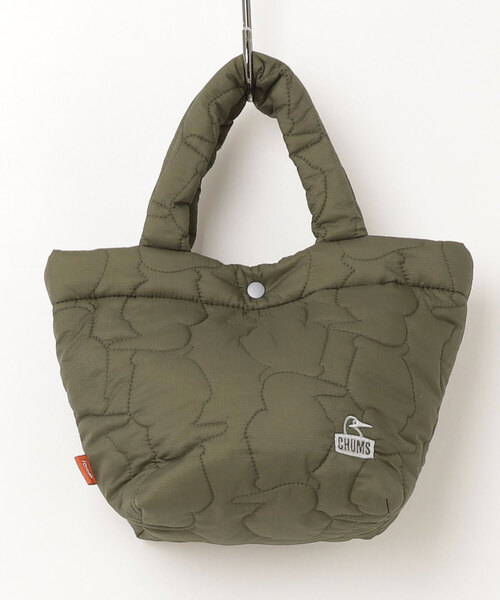 CHUMS(チャムス)の「CHUMS/チャムス ブービーステッチミニトートバッグ Booby Stitch Mini Tote Bag(バックパック/リュック・レディース・ブラック/オリーブ/オレンジ・FREE)」の14枚目の写真